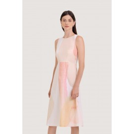 U-Back Midi Dress