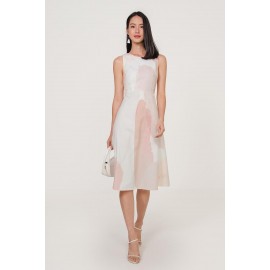 U-Back Midi Dress