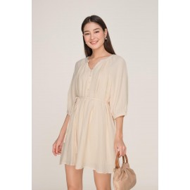 Balloon Sleeve Kaftan Dress