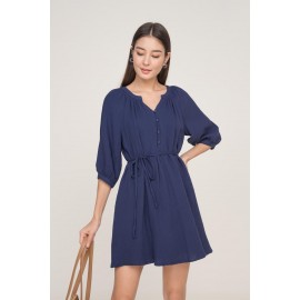 Balloon Sleeve Kaftan Dress