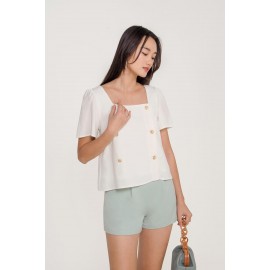 Linen Button Down Top