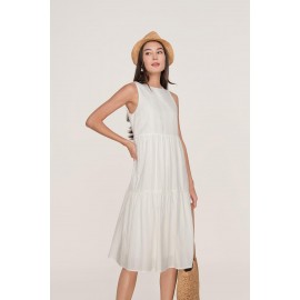 Tiered Midi Dress