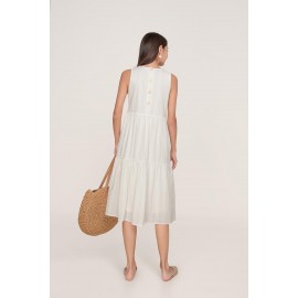 Tiered Midi Dress