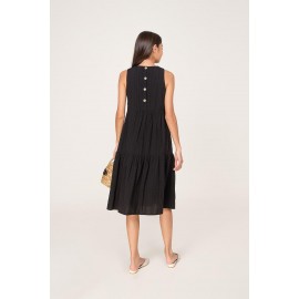 Tiered Midi Dress