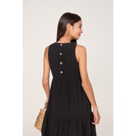 Tiered Midi Dress