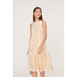 Tiered Midi Dress