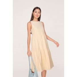 Tiered Midi Dress