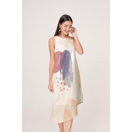 Asymmetric Midi Dress