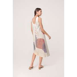 Asymmetric Midi Dress