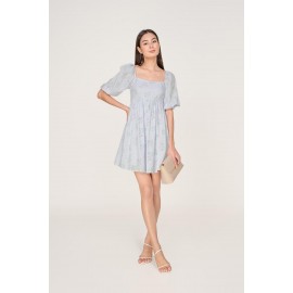 Puff Sleeve Babydoll Dress