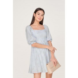 Puff Sleeve Babydoll Dress