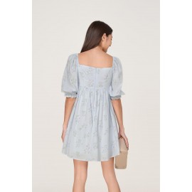 Puff Sleeve Babydoll Dress