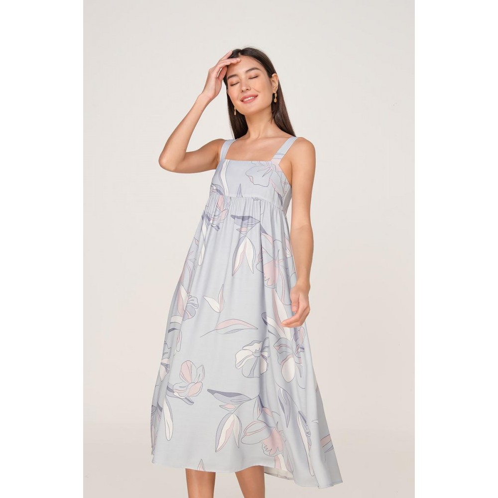 Babydoll Midi Dress