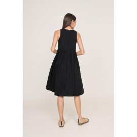 Babydoll Pocket Midi Dress