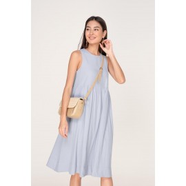 Babydoll Pocket Midi Dress