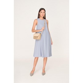 Babydoll Pocket Midi Dress