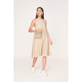 Babydoll Pocket Midi Dress