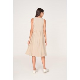 Babydoll Pocket Midi Dress