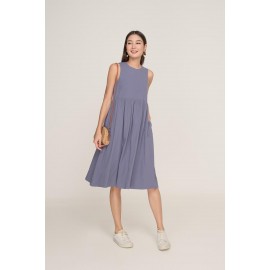 Babydoll Pocket Midi Dress