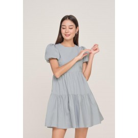 Puff Sleeve Babydoll Dress