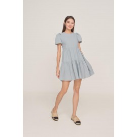 Puff Sleeve Babydoll Dress