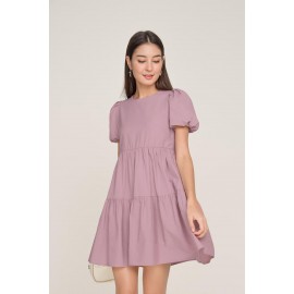 Puff Sleeve Babydoll Dress