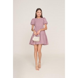 Puff Sleeve Babydoll Dress