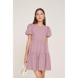 Puff Sleeve Babydoll Dress