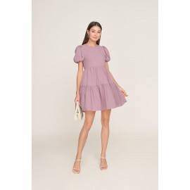 Puff Sleeve Babydoll Dress