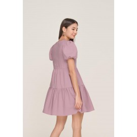 Puff Sleeve Babydoll Dress