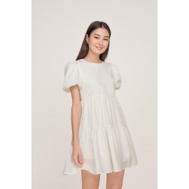 Puff Sleeve Babydoll Dress