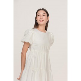 Puff Sleeve Babydoll Dress