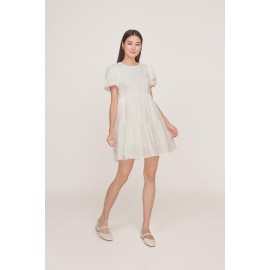 Puff Sleeve Babydoll Dress