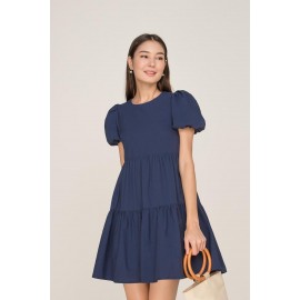 Puff Sleeve Babydoll Dress