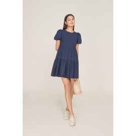 Puff Sleeve Babydoll Dress