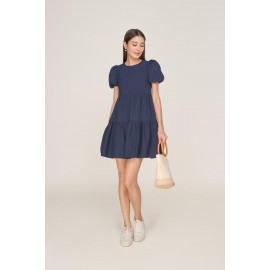 Puff Sleeve Babydoll Dress