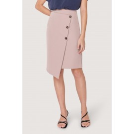 Button Pencil Skirt