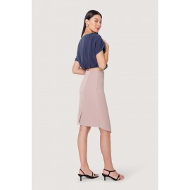 Button Pencil Skirt