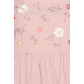 Embroidered Babydoll Playsuit