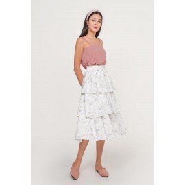 Layered Midi Skirt