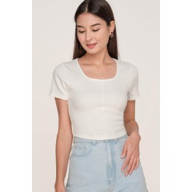 Panel Basic Crop Tee