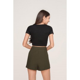 Panel Basic Crop Tee