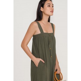 Wide Leg Relaxed Jumpsuit