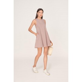 Textured Swing Dress