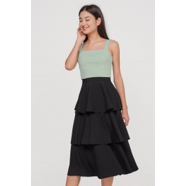 Layered Midi Skirt