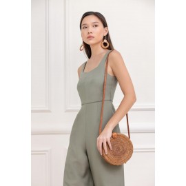 Square Neck Jumpsuit