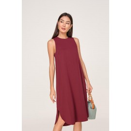 Slit Midi Dress