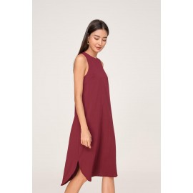 Slit Midi Dress