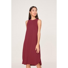 Slit Midi Dress