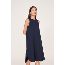 Slit Midi Dress